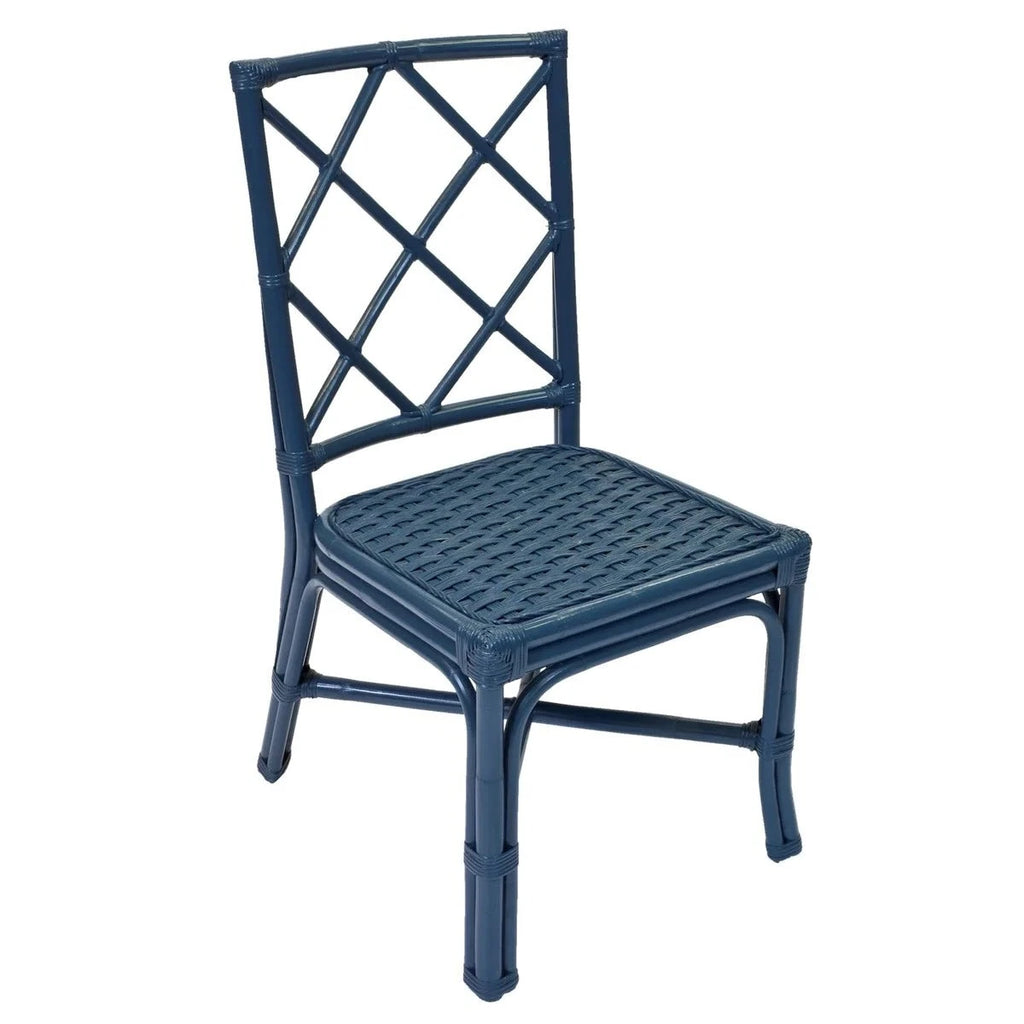 Jaimee Rattan Side Chair - Dining Chairs - The Well Appointed House