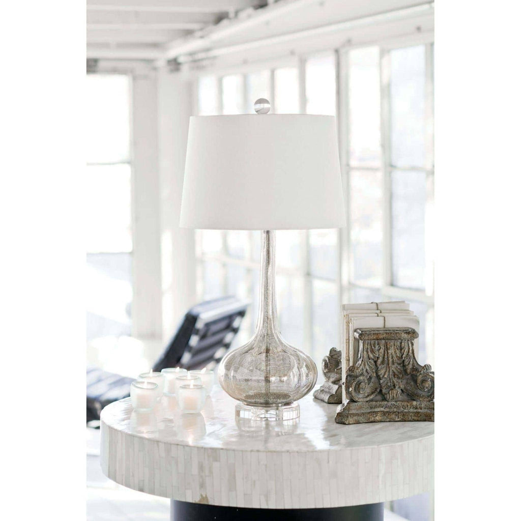 Milano Table Lamp (Antique Mercury) - Table Lamps - The Well Appointed House