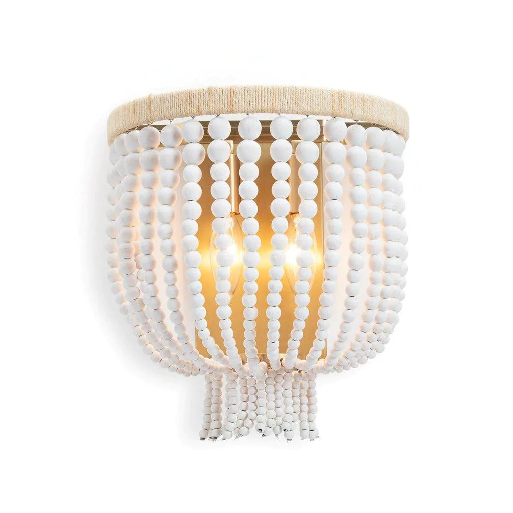 Milos Sconce (White) - Sconces - The Well Appointed House