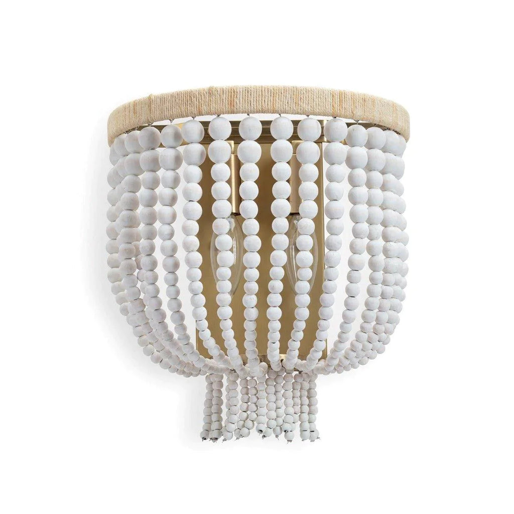 Milos Sconce (White) - Sconces - The Well Appointed House