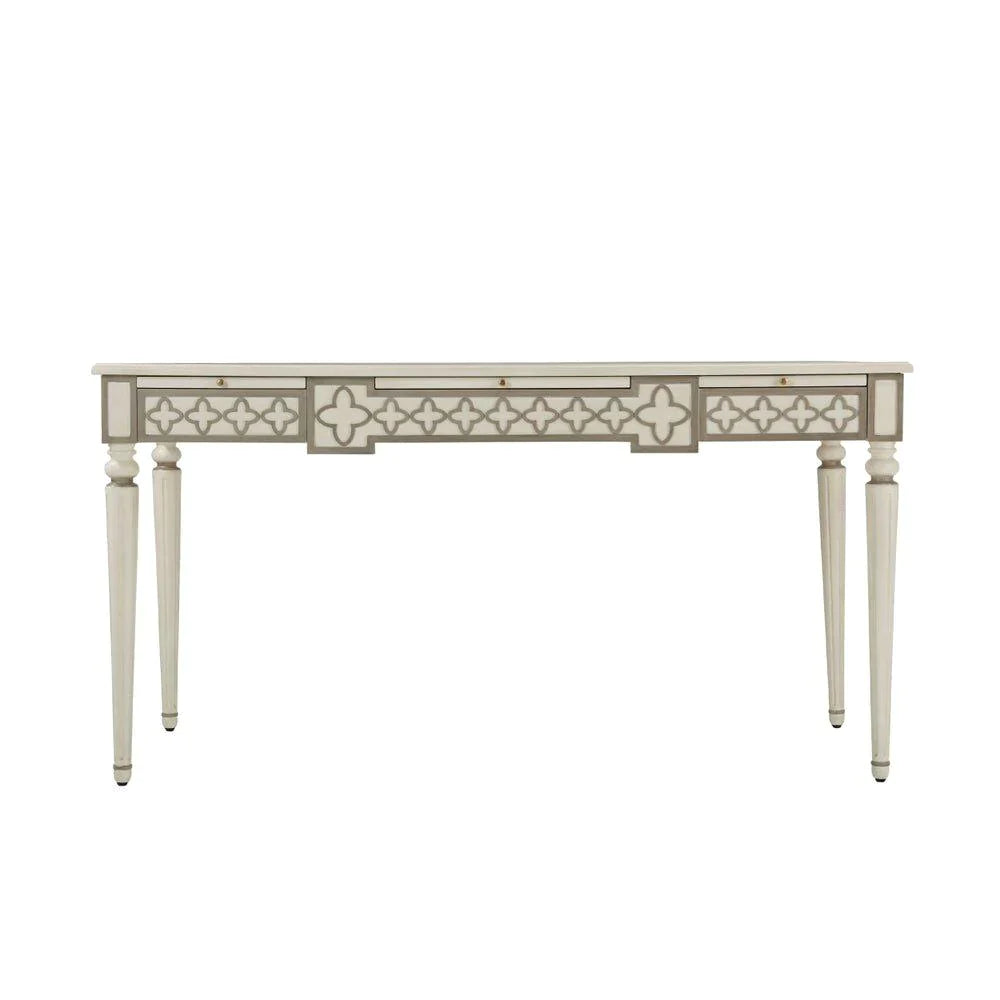 Mirabella Fretwork Writing Table - Desks & Desk Chairs - The Well Appointed House
