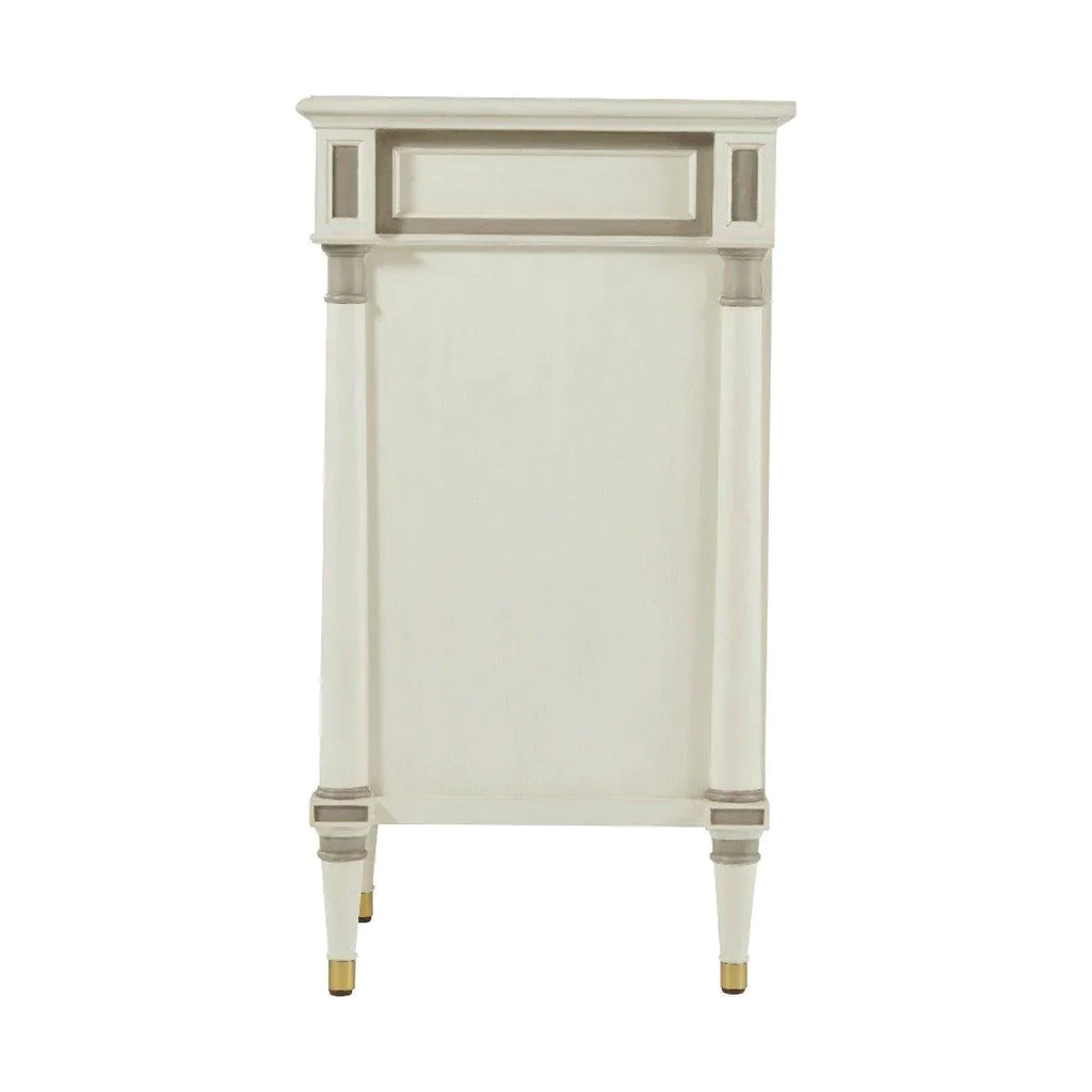 Modern Andrew Buffet Cabinet with Brass Accents - Buffets & Sideboards - The Well Appointed House