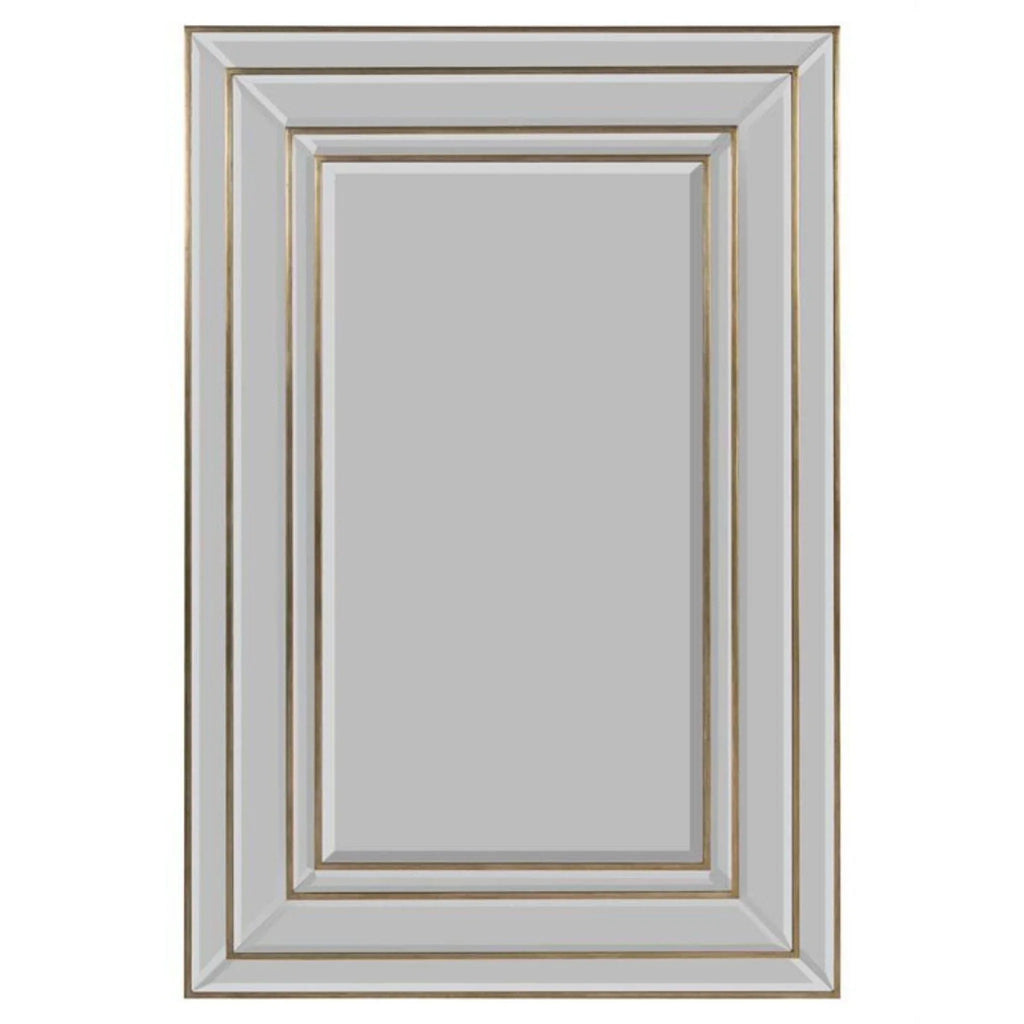 Modern Beveled Mirror with Clear Frames - Wall Mirrors - The Well Appointed House