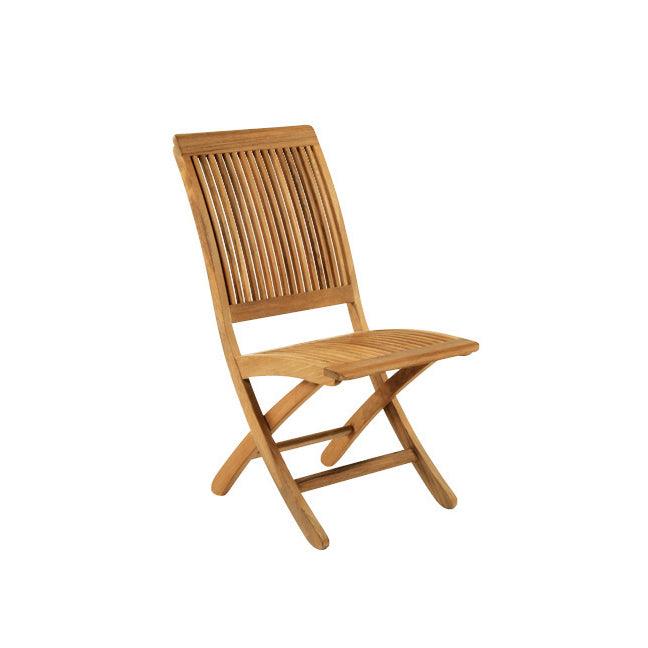 Monterey Folding Dining Side Chair - Outdoor Dining Tables & Chairs - The Well Appointed House