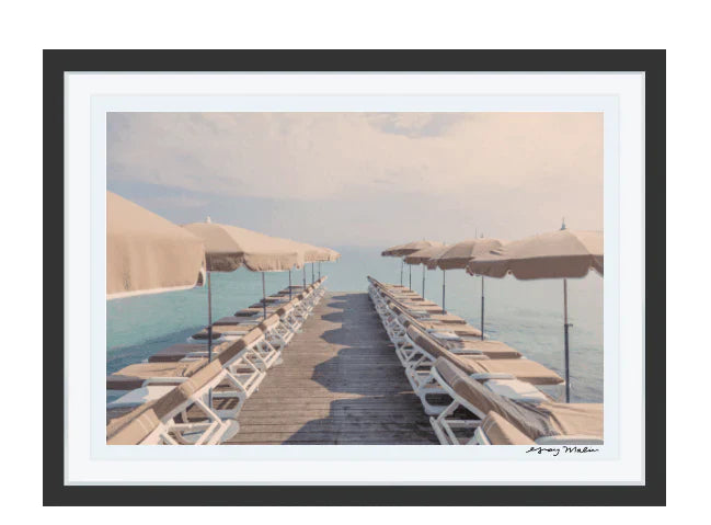 Morning Light in Cannes Print by Gray Malin - Photography - The Well Appointed House