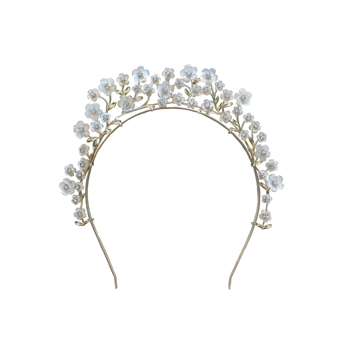 Mother of Pearl Chinoiserie Crown Headband – The Well Appointed House