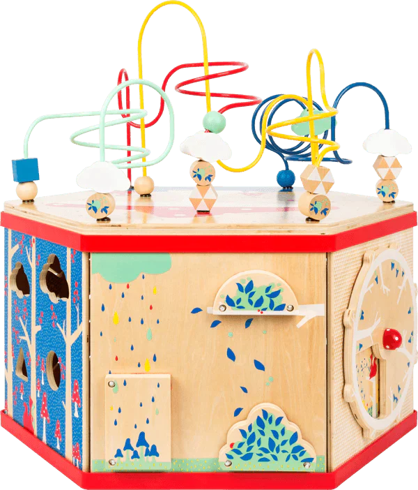 Motor Skills Cube XL "Move it!" Activity Center For Children - Little Loves Learning Toys - The Well Appointed House