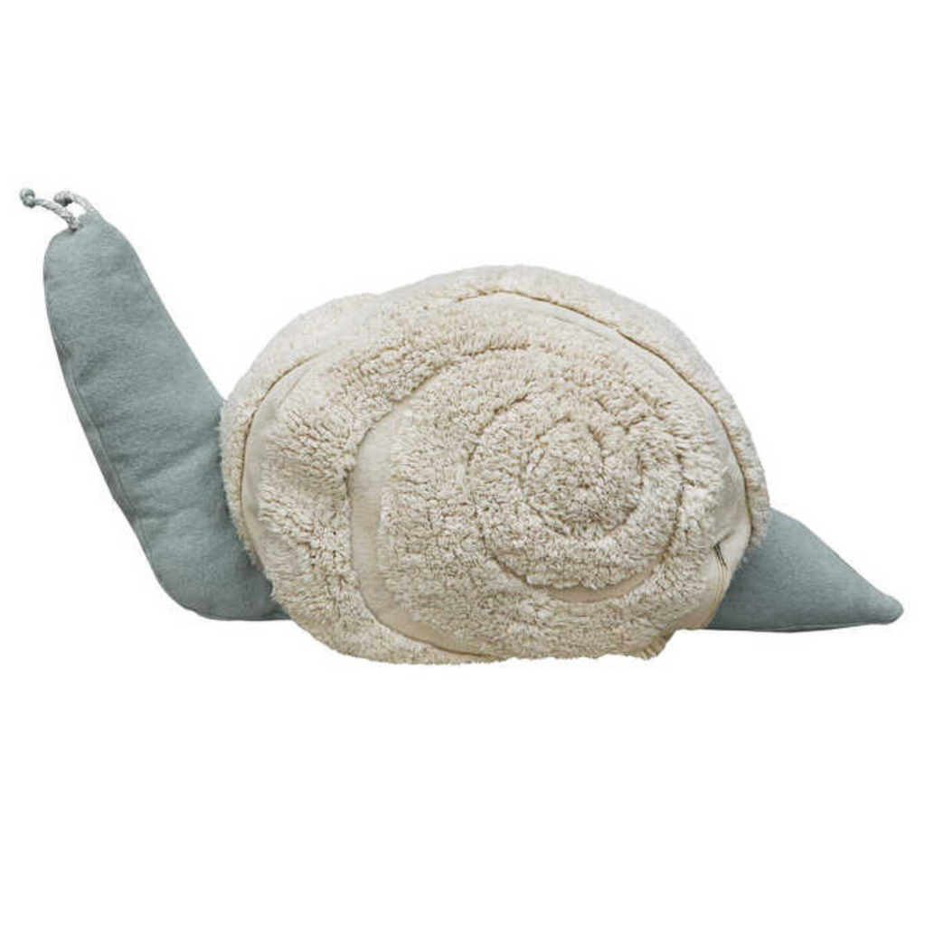 Mr. Snail Decorative Pouf For Kids - The Well Appointed House 