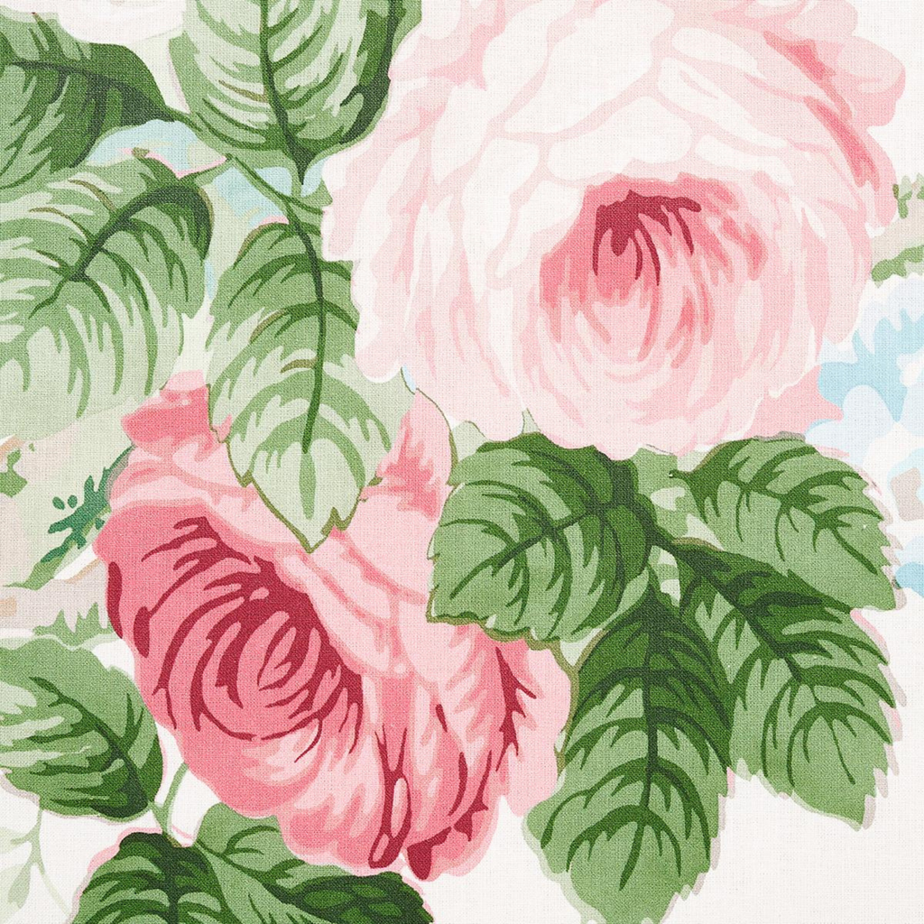 Nancy Floral Fabric in Petal - The Well Appointed House