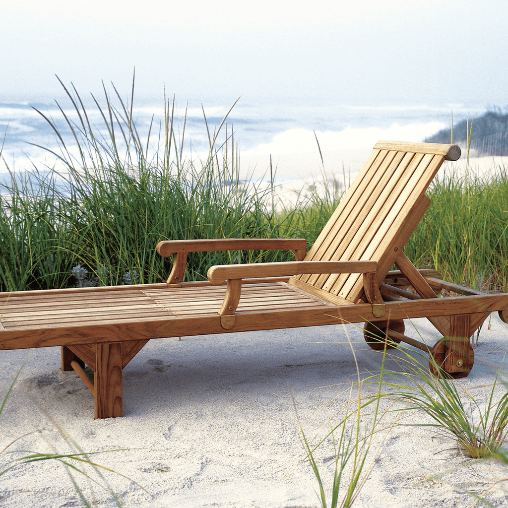 Nantucket Chaise - Outdoor Sofas & Sectionals - The Well Appointed House
