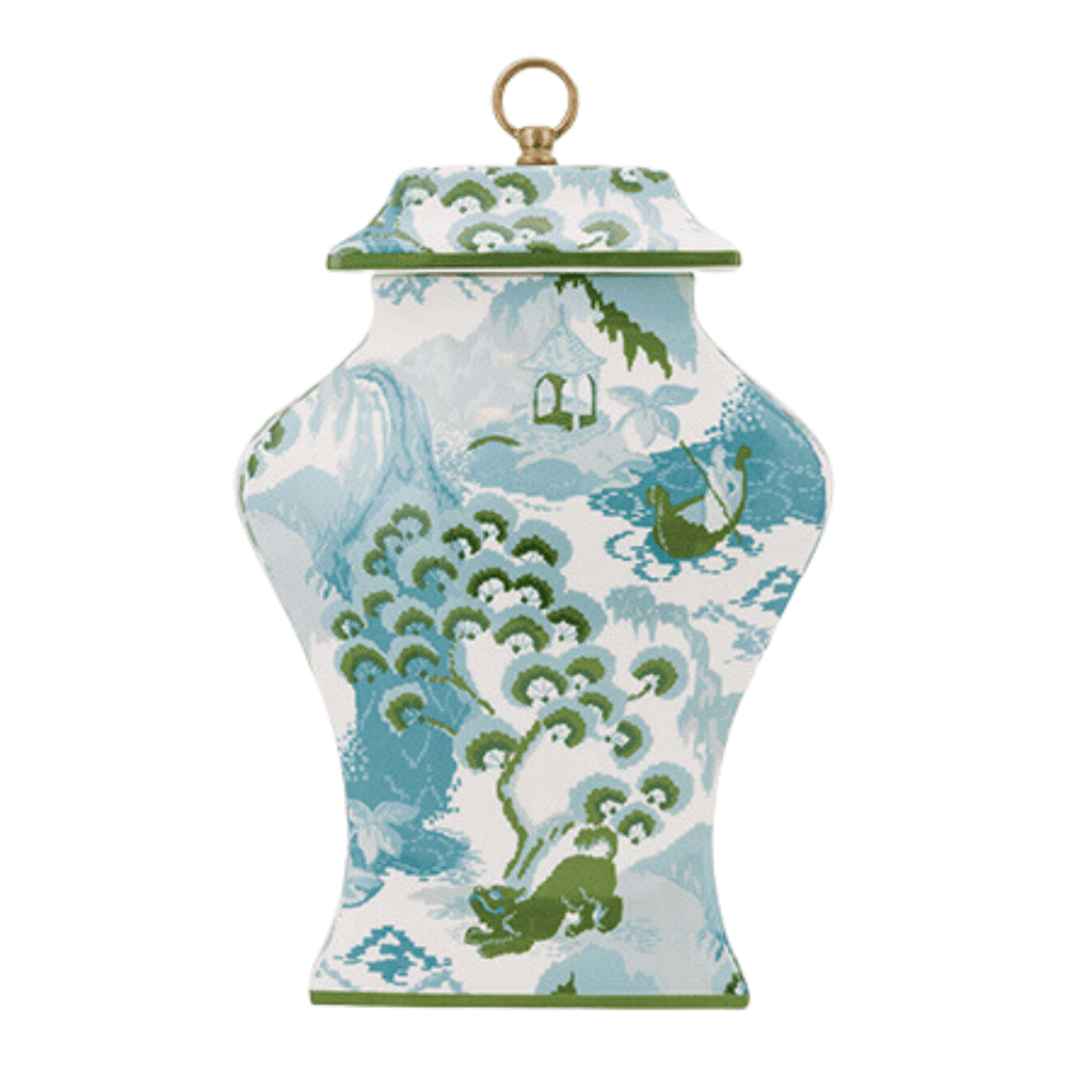 Narrow Celadon Porcelain Jar - Vases & Jars - The Well Appointed House