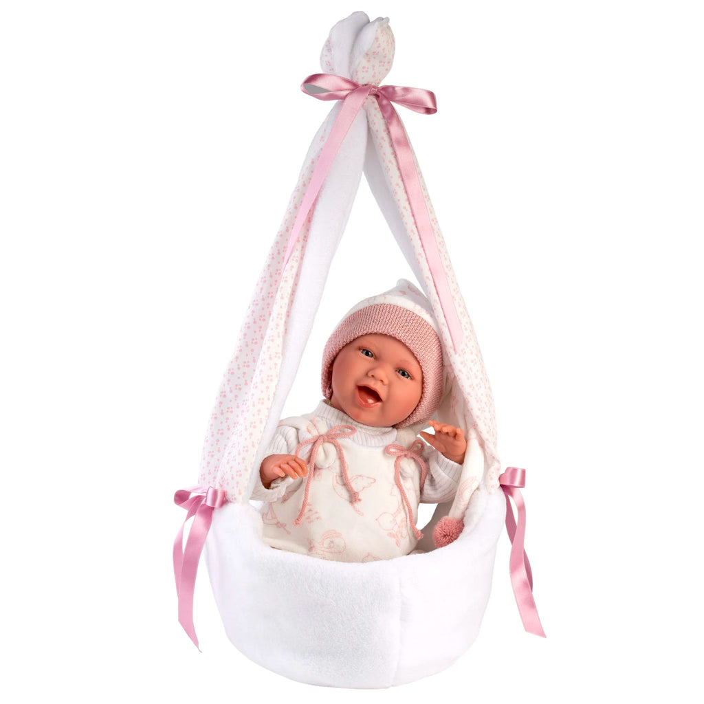 Newborn Doll Natalia with Carrycot-The Well Appointed House