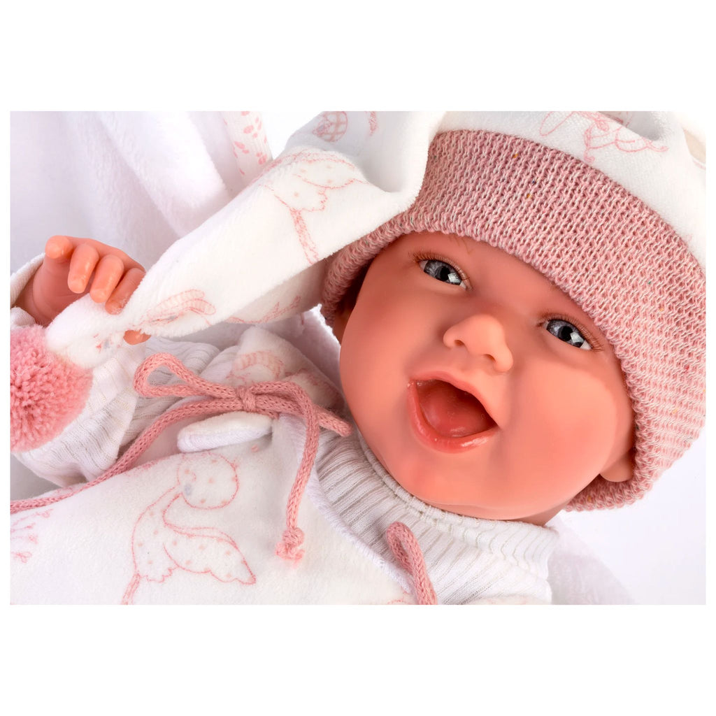 Newborn Doll Natalia with Carrycot-The Well Appointed House