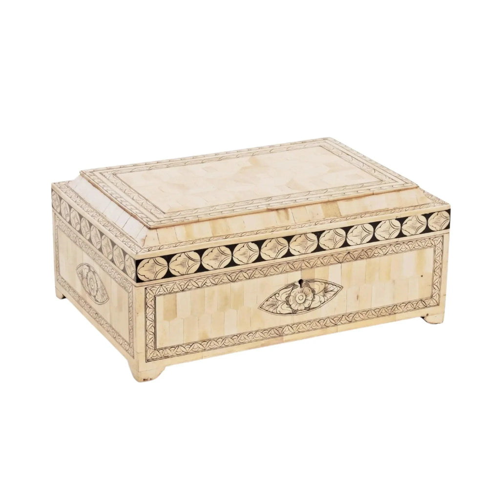 Natural Bone Decorative Box - Decorative Boxes - The Well Appointed House