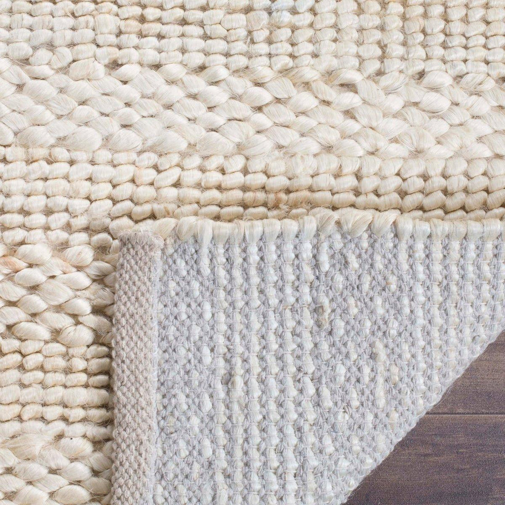 Natural Fiber Hand Woven Jute Rug in Bleach - Rugs - The Well Appointed House