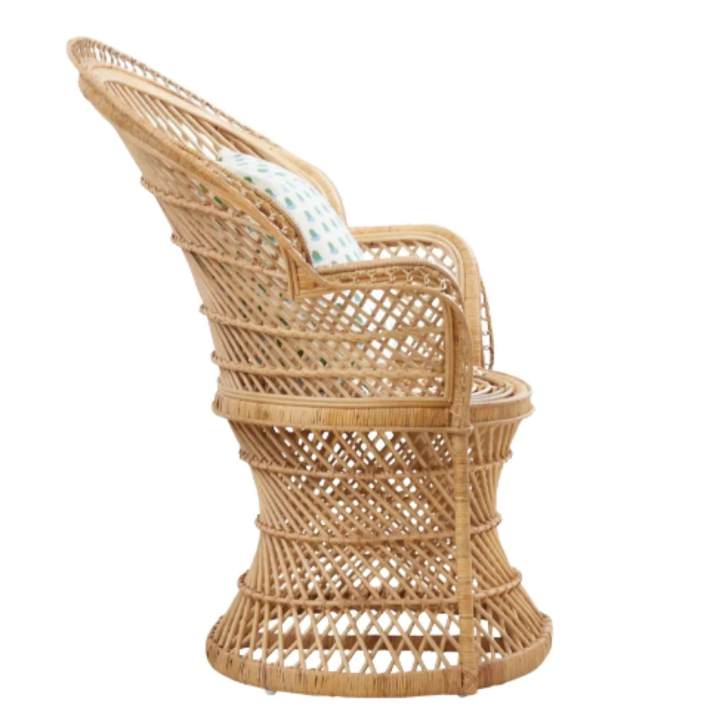Natural Woven Bali Round Chair - Accent Chairs - The Well Appointed House