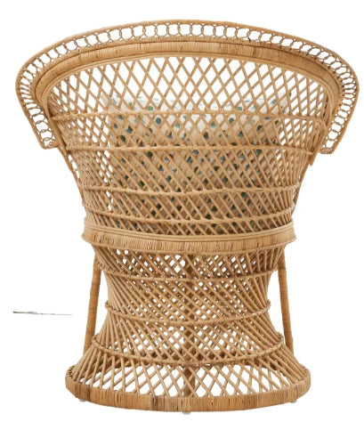 Natural Woven Bali Round Chair - Accent Chairs - The Well Appointed House