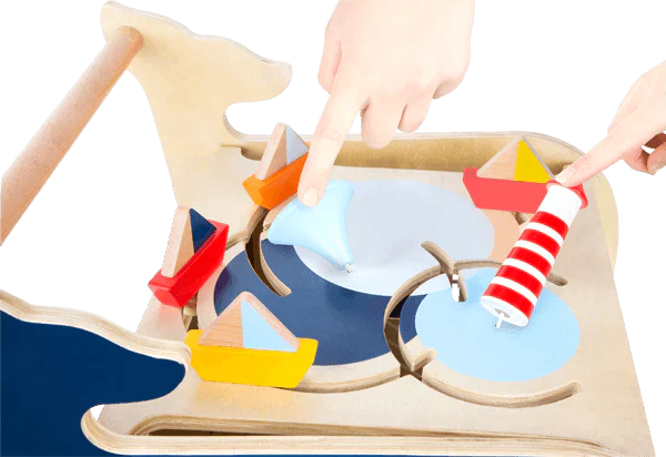 Whale top baby walker