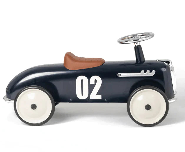 Navy Blue Ride-On Roadster Car - Little Loves Pedal Cars Bikes & Tricycles - The Well Appointed House