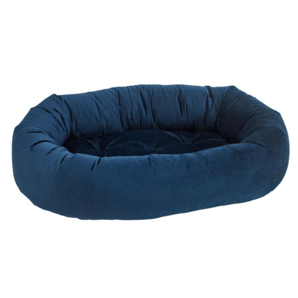 Navy Donut Dog Bed - Pets - The Well Appointed House