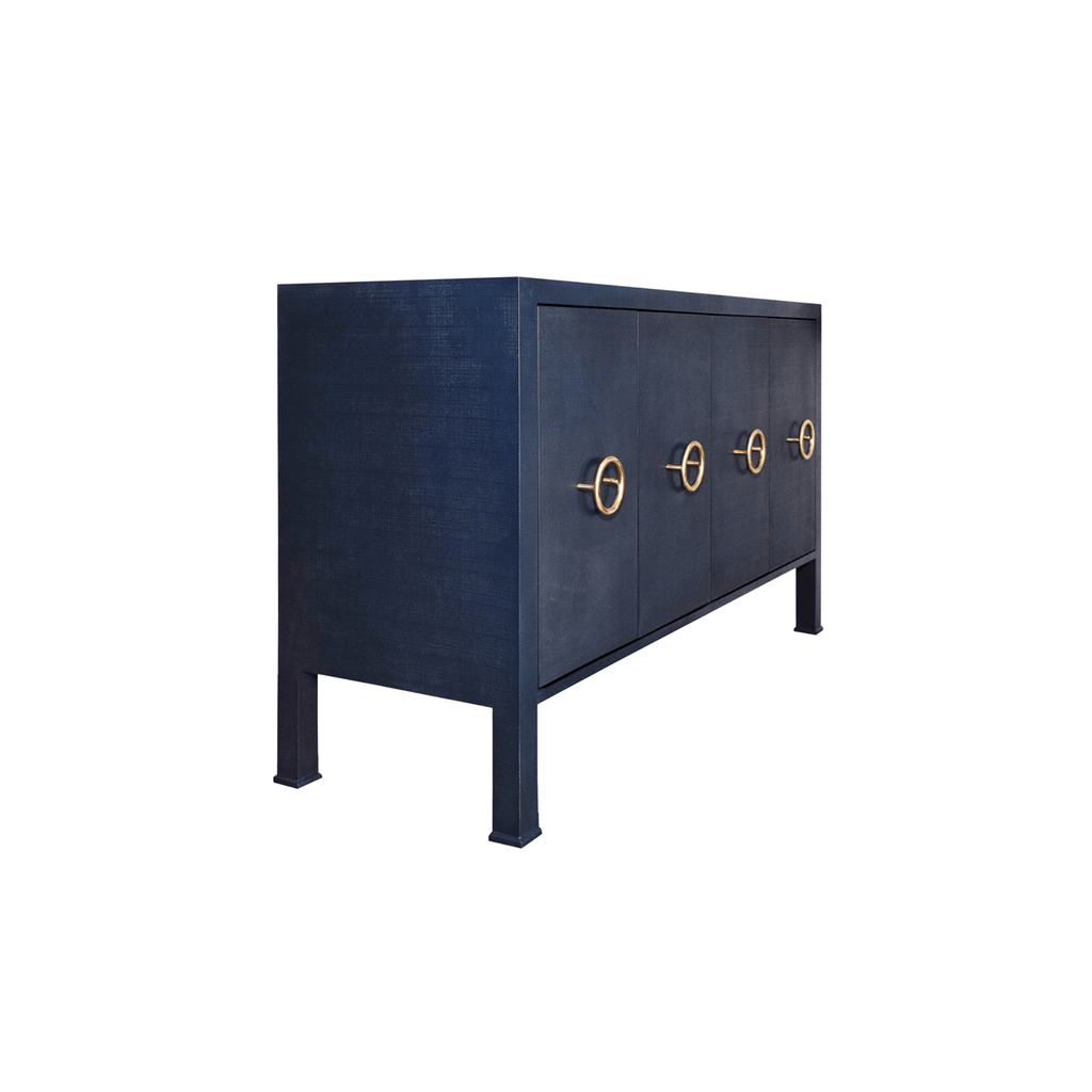 Navy Rue Four Door Buffet Cabinet - Buffets & Sideboards - The Well Appointed House