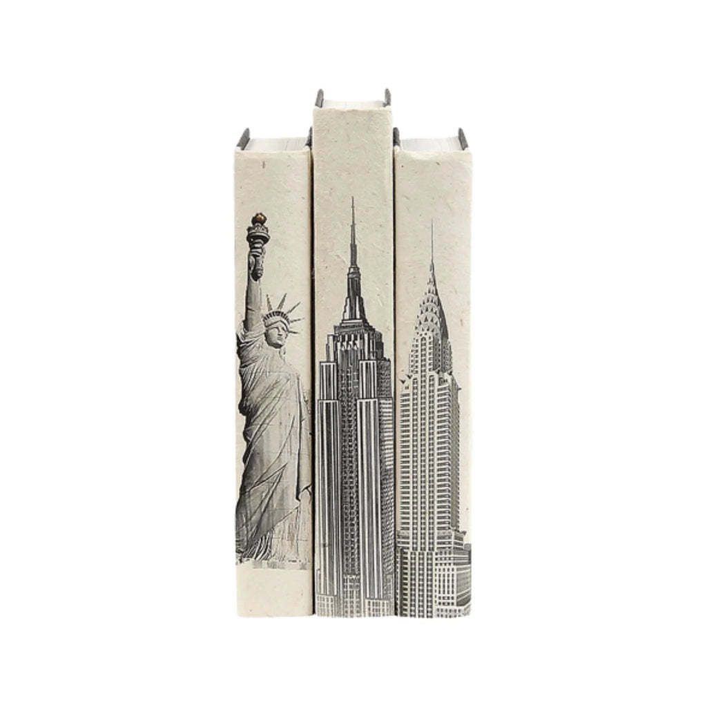 New York Landmarks Decorative Book Set - Books - The Well Appointed House