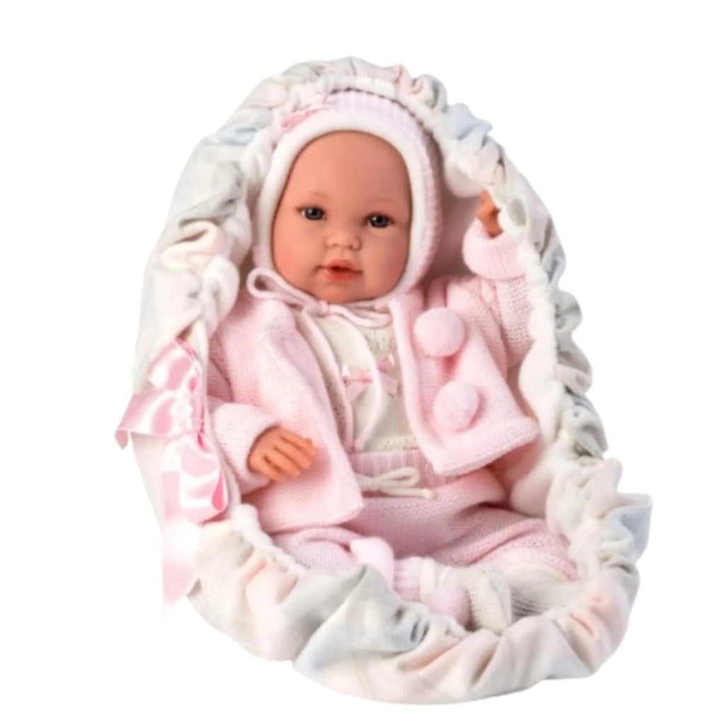 Newborn Doll Jasmin in Carrier - Little Loves Dolls & Doll Accessories - The Well Appointed House