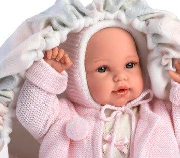 Newborn Doll Jasmin in Carrier - Little Loves Dolls & Doll Accessories - The Well Appointed House