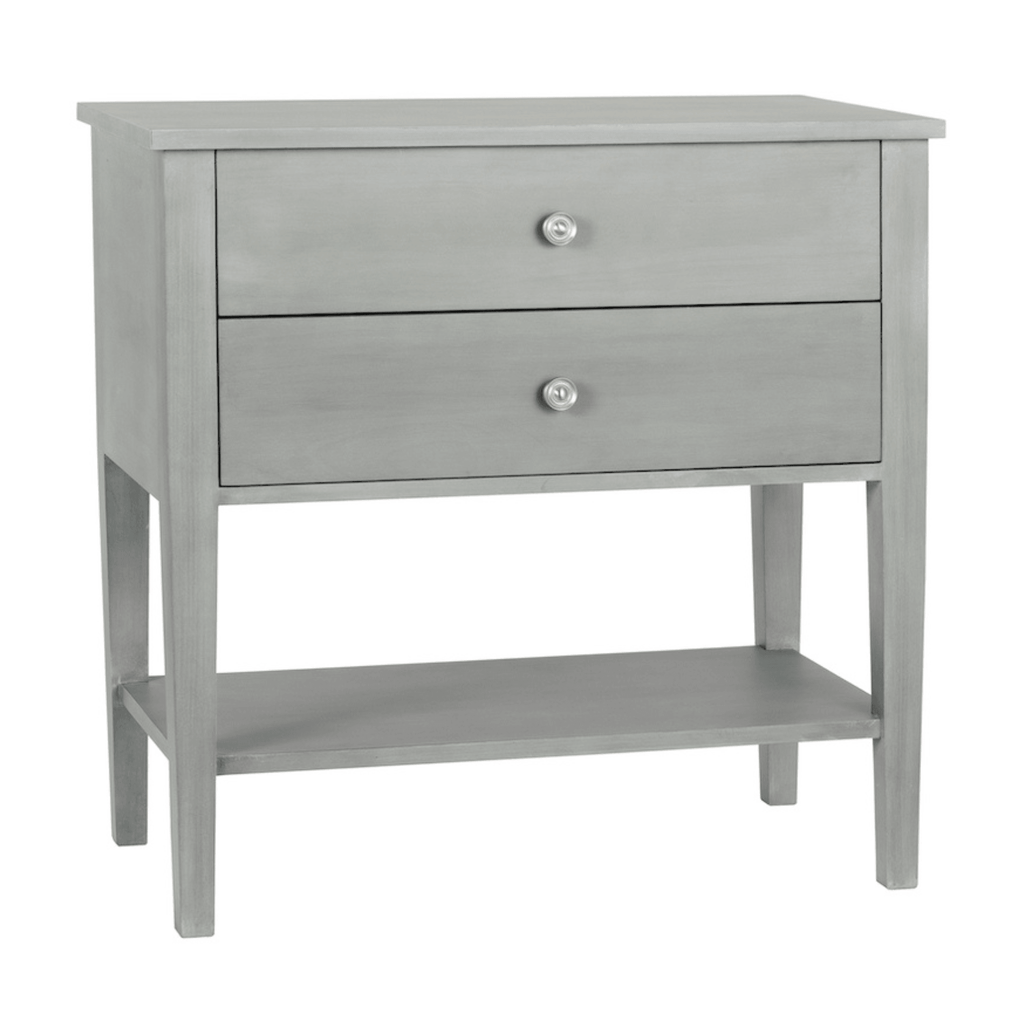 Noah Two Drawer Side Table - Side & Accent Tables - The Well Appointed House