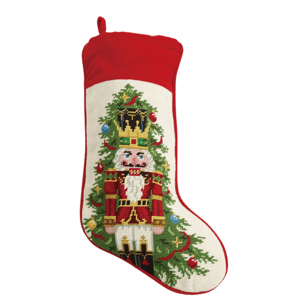 Nutcracker Needlepoint Stocking – The Well Appointed House