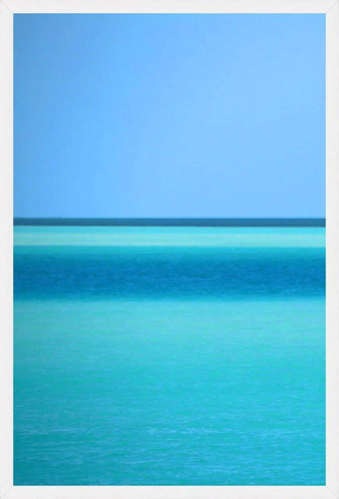 Ocean Blue 1 Framed Wall Art - Photography - The Well Appointed House