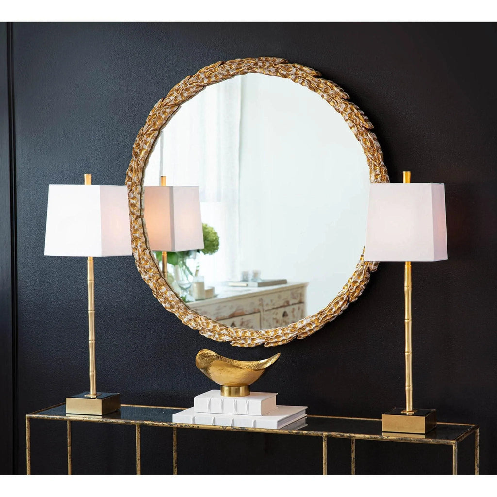 Olive Branch Mirror - Wall Mirrors - The Well Appointed House