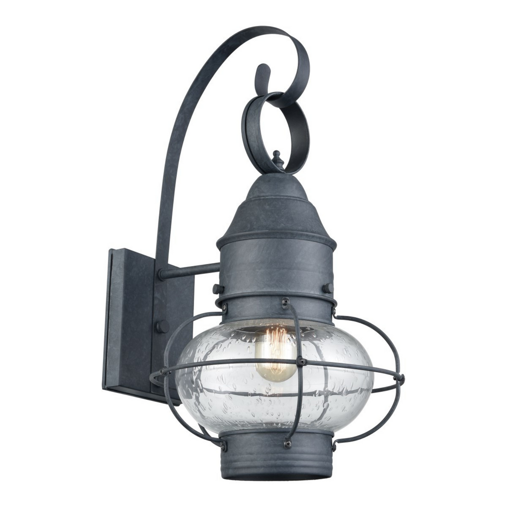 Onion 1-Light Outdoor Sconce - The Well Appointed House