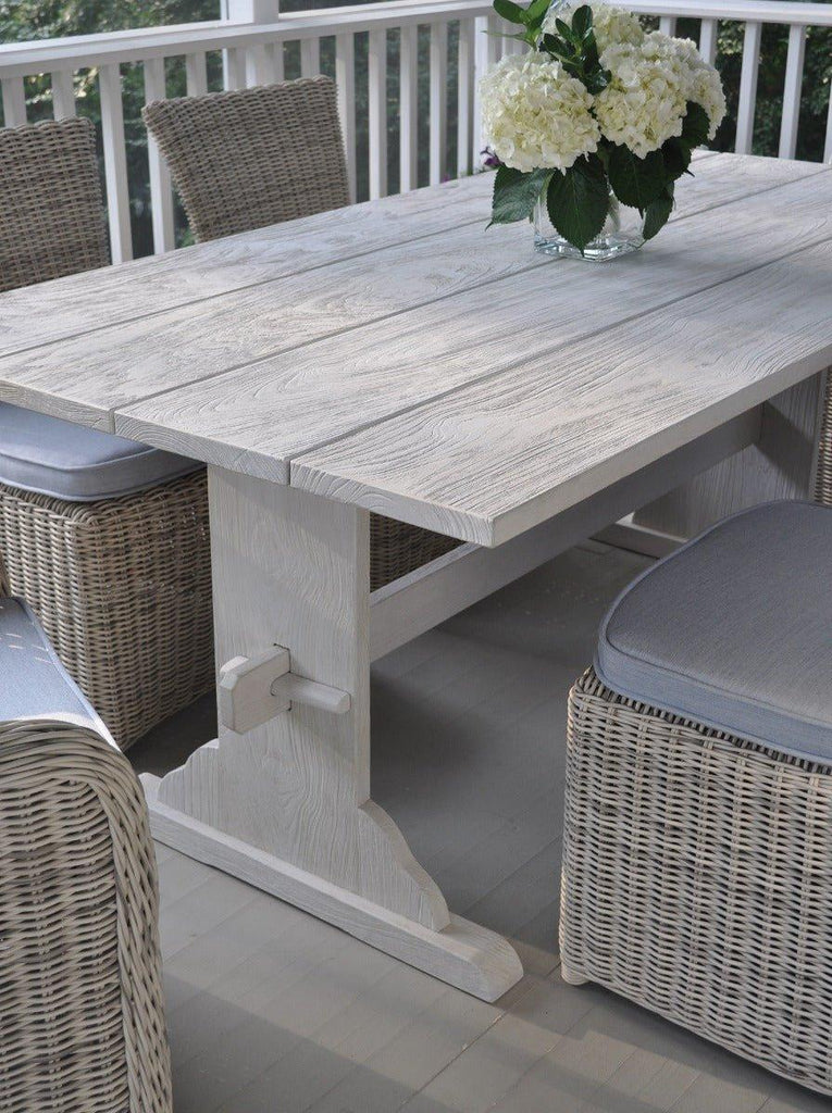 Oslo Rectangular Outdoor Dining Table - Outdoor Dining Tables & Chairs - The Well Appointed House