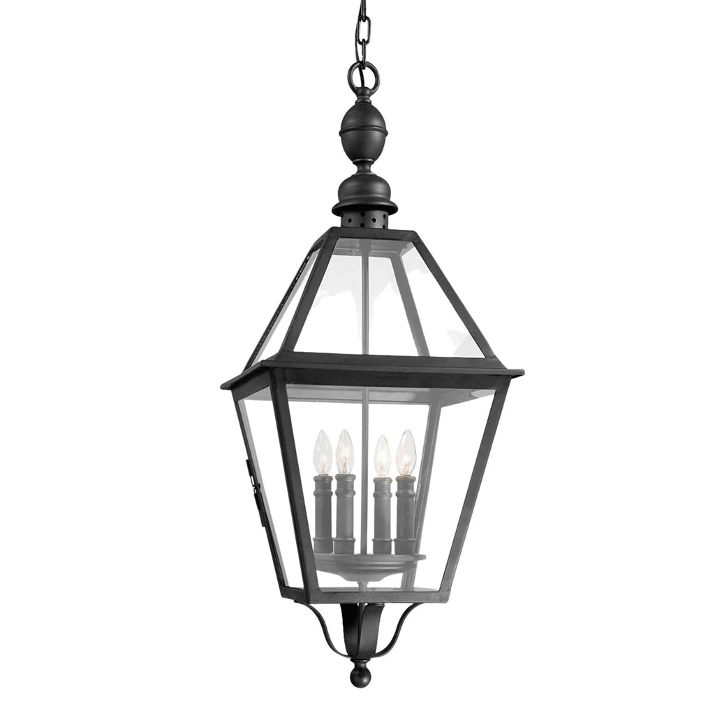 Outdoor Natural Bronze Townsend Lantern Chandelier - Outdoor Lighting - The Well Appointed House