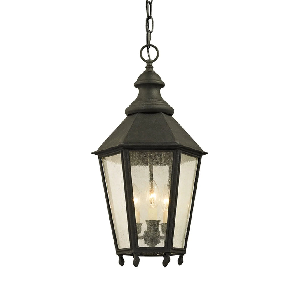 Outdoor Vintage Iron Savannah Pendant Light - Outdoor Lighting - The Well Appointed House