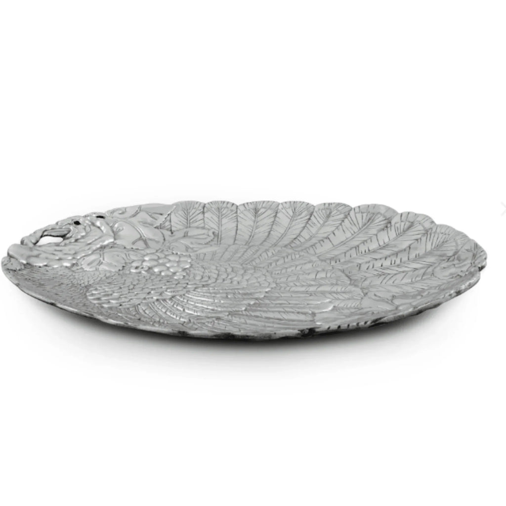 Oval Aluminum Turkey Platter Tray - Trays - The Well Appointed House
