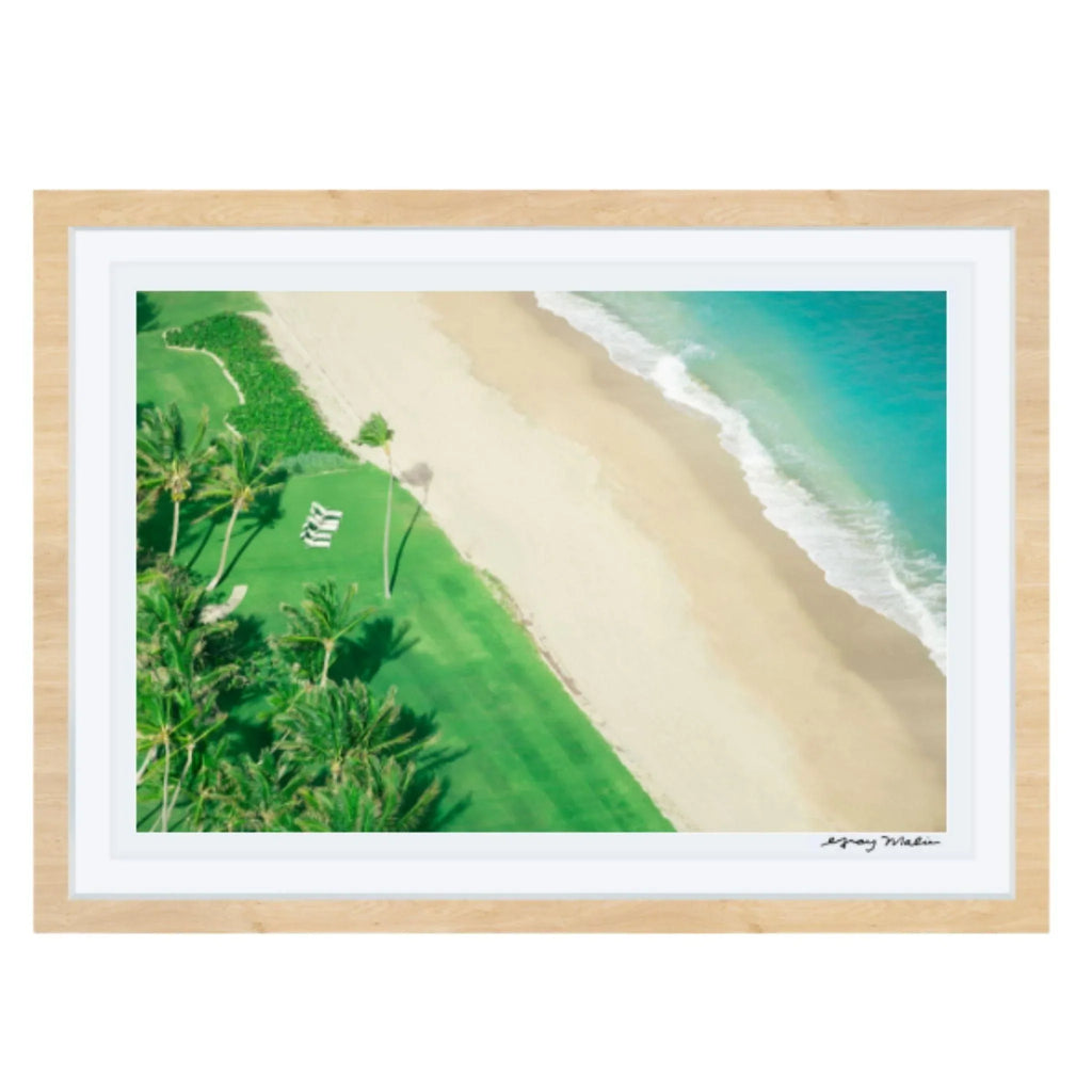 Palm Beach Loungers Print by Gray Malin - Photography - The Well Appointed House