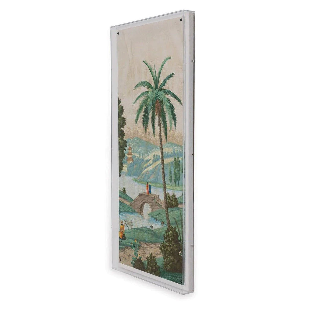 Palm Paysage I Framed Wall Art - Paintings - The Well Appointed House