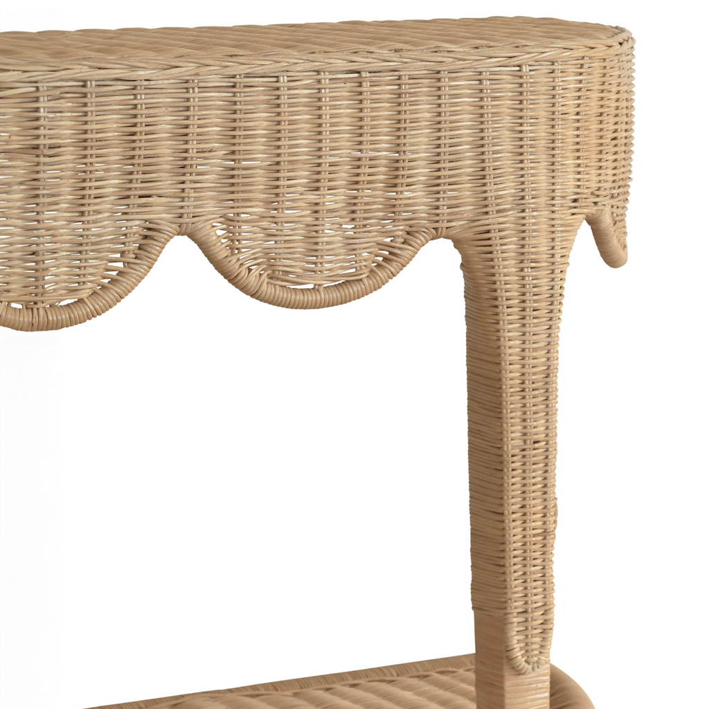 Paloma Demi Lune Console Table - The Well Appointed House