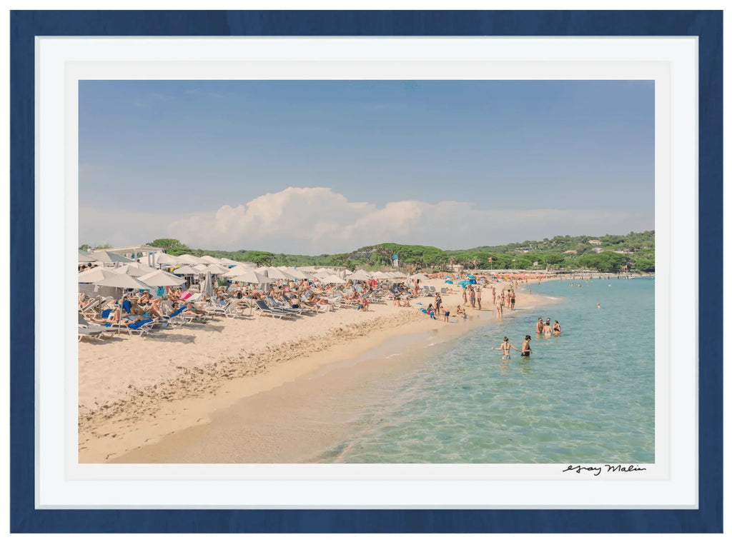 Pampelonne Beach, St. Tropez Print by Gray Malin - Photography - The Well Appointed House