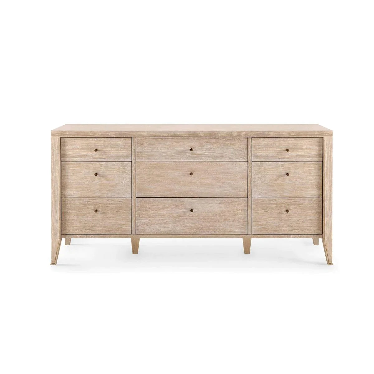 Paola 9-Drawer Extra Large Dresser in Sand The Well Appointed House Paola 9-Drawer Extra Large Dresser in Sand The Well Appointed House