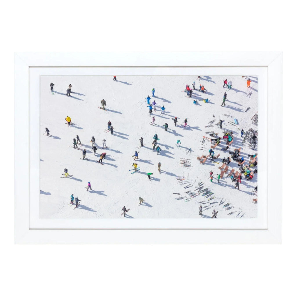 Park City Skiers Mini Framed Print by Gray Malin - Photography - The Well Appointed House