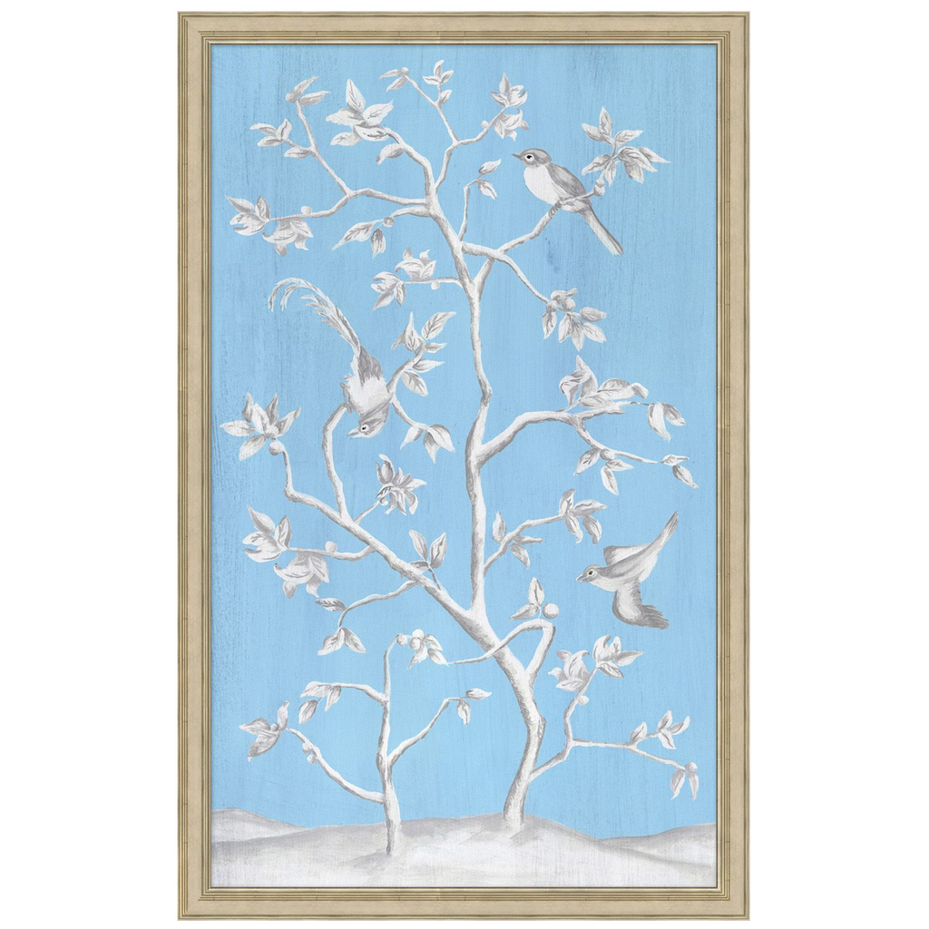 Parlor Birds 2 Framed Wall Art - Th Well Appointed House
