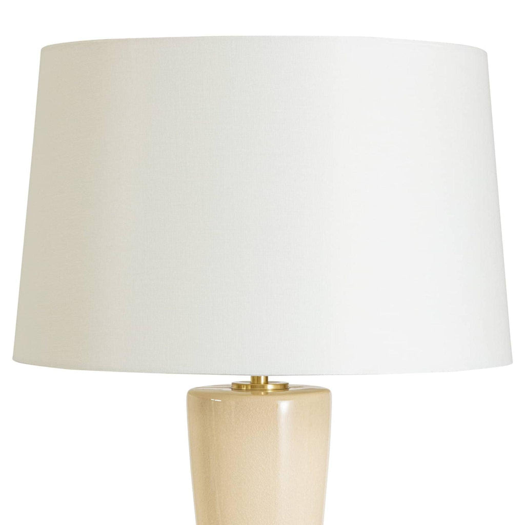Pennie Ceramic Table Lamp (Ivory) - Table Lamps - The Well Appointed House