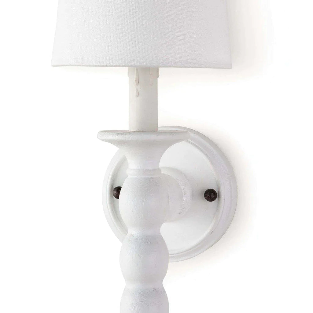 Perennial Sconce (White) - Sconces - The Well Appointed House
