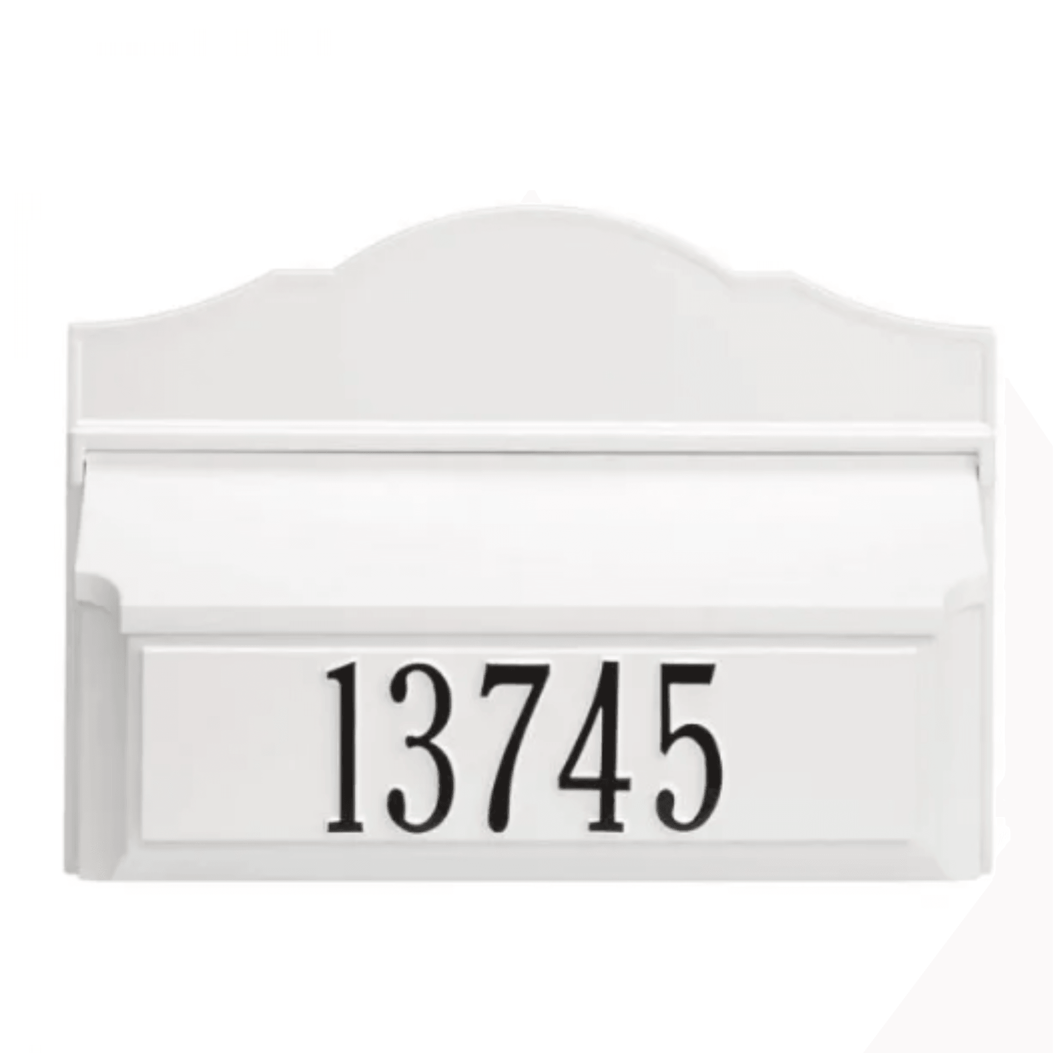 Personalized Colonial Wall Mailbox With Address – Available in Multipl ...