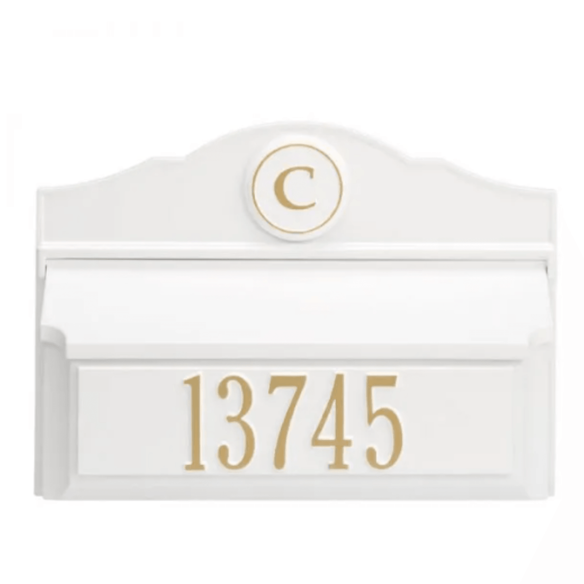 Personalized Colonial Wall Mailbox With Monogram & Address – Available ...