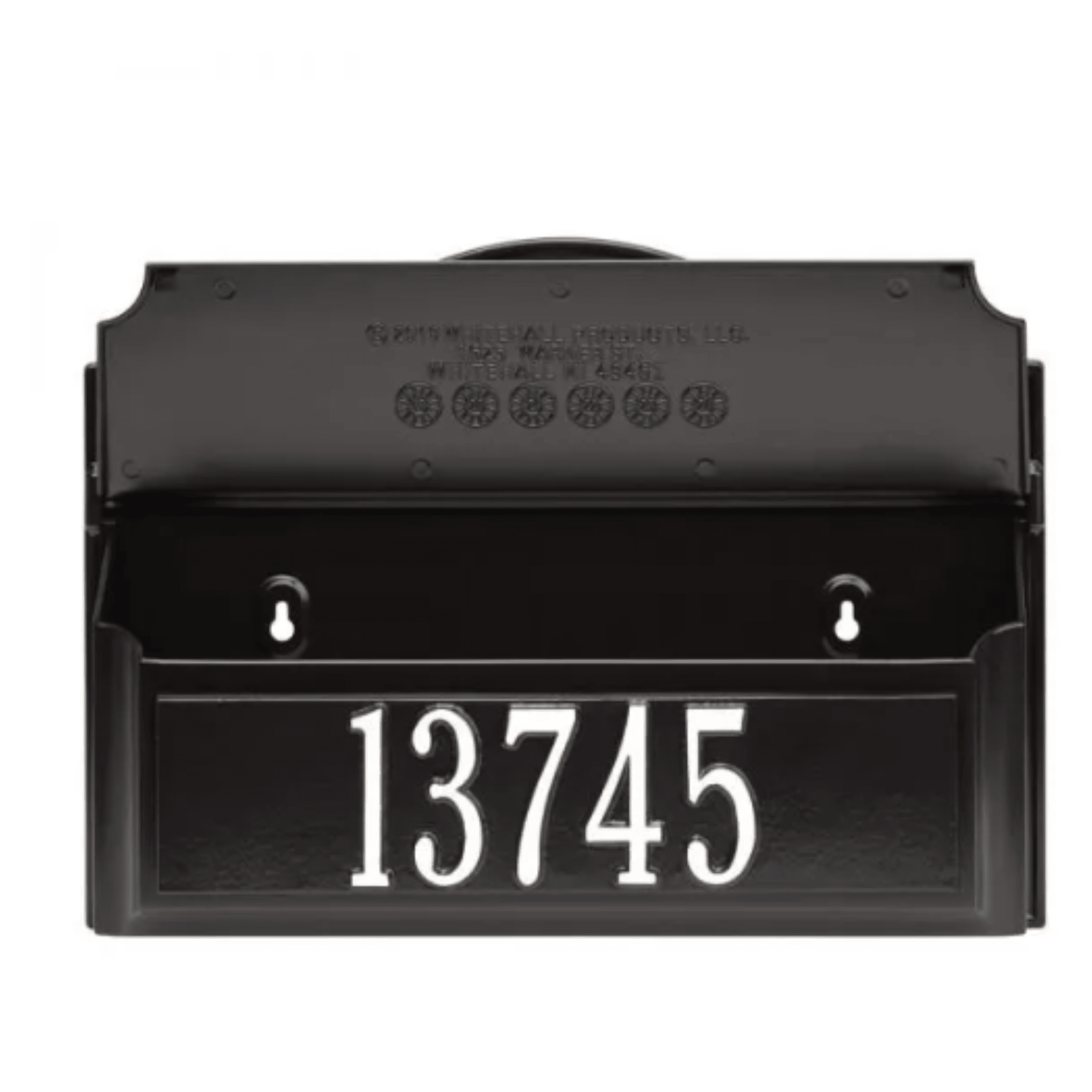 Personalized Colonial Wall Mailbox With Monogram & Address – Available ...