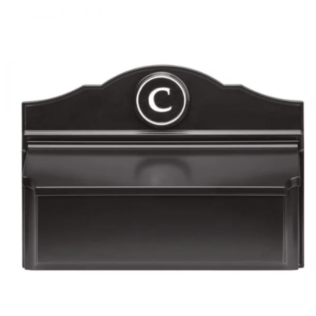 Personalized Colonial Wall Mailbox With Monogram – Available in Multip ...